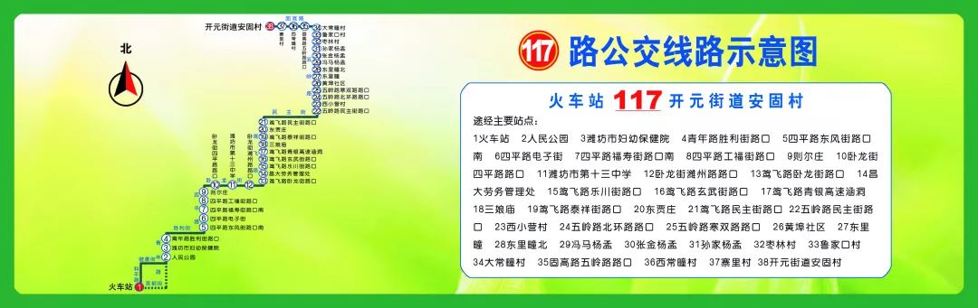 关于117路最新路线的详细介绍