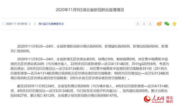 湖北最新疫情消息11月分析报告